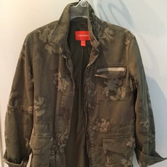 Floral Parka Jacket - Picture 3 of 3